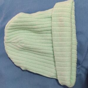 Time and Tru Light Green/Mint Green Beanie Hat